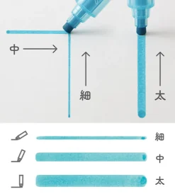Midori | Set de 3 Rotuladores Multicolor Connecting Pen Join Dots Grayish