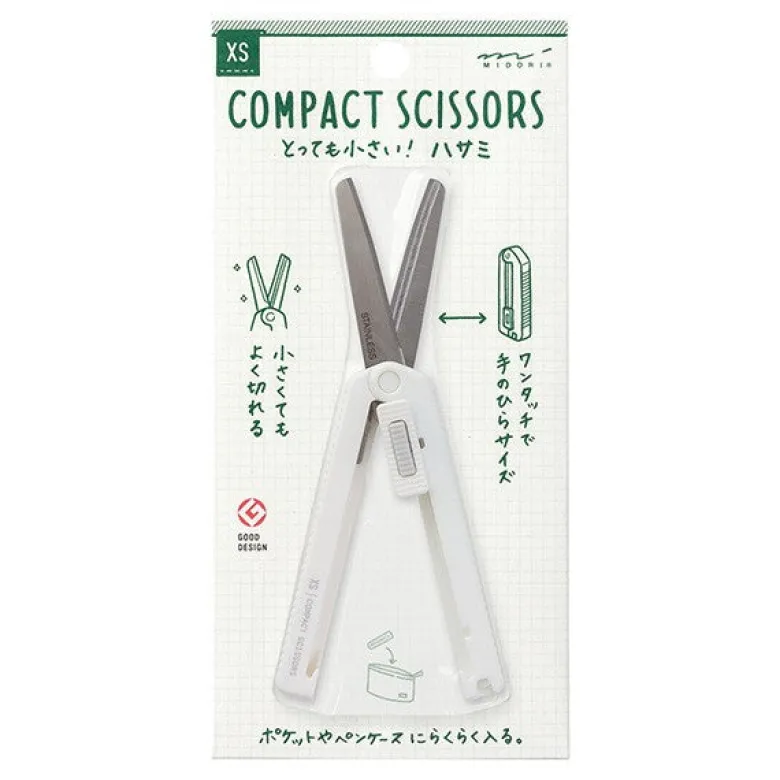 Midori | XS Tijeras Compactas Blanco
