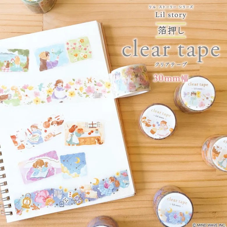 Mind Wave | Lil Story Bakery Scene Clear Tape