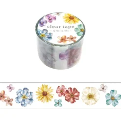 Mind Wave | Lyric Series Flower Bloom Clear PET Tape