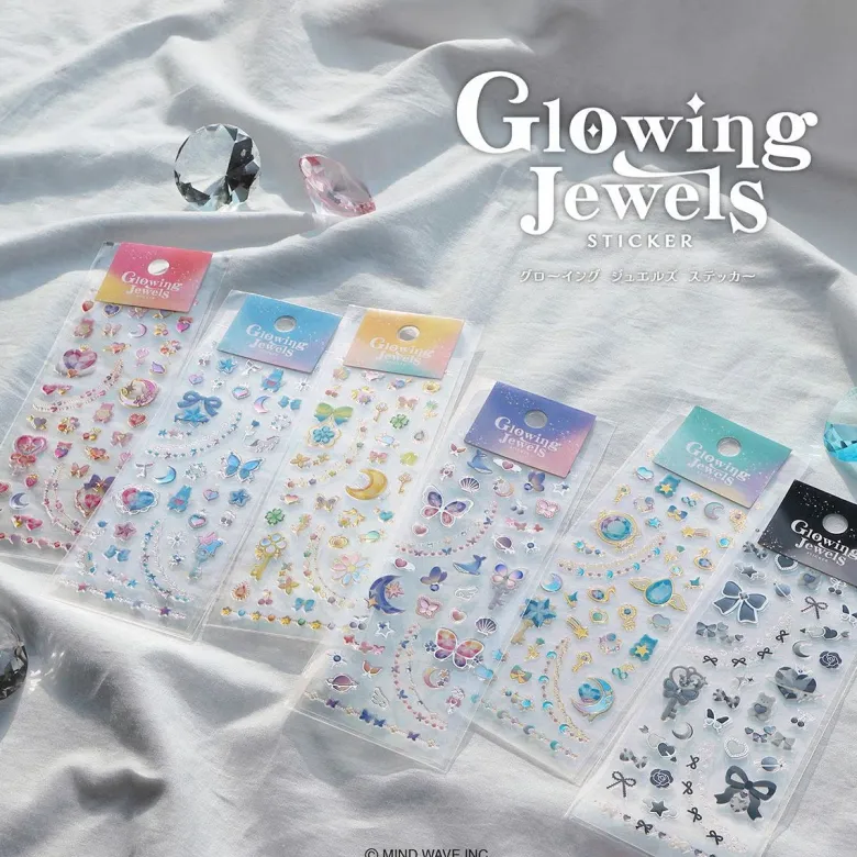 Mind Wave | Pegatinas Glowing Jewels Dreamy
