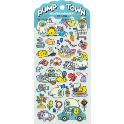 Mind Wave | Pegatinas Pump Town Lazy Trio