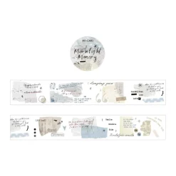 Mo Card | Collage Language PET Tape Moonlight Memories