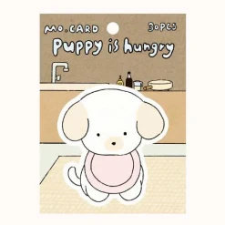 Mo Card | Notas Adhesivas Dog Club Puppy Is Hungry