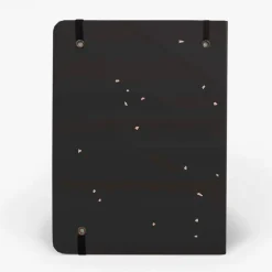 Mossery | Cuaderno Threadbound A5 Black Speckle (Puntos)