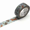 MT Masking Tape | Embroidered Fox And Squirrel Washi Tape