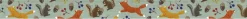 MT Masking Tape | Embroidered Fox And Squirrel Washi Tape