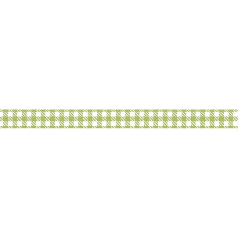 MT Masking Tape | Gingham Check Light Moss Green Washi Tape