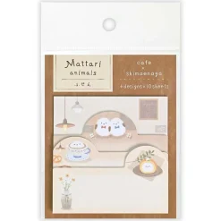 NB CO | Notas Adhesivas Multi Mattari Animals Cafe Shimanenaga