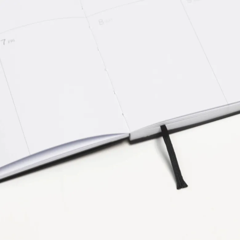 Octagon | Agenda Weekly Planner A5 Black 2026-2027 (Semanal)