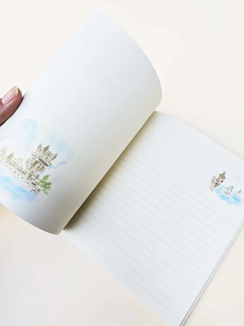 Paperways | Cuaderno de Viaje Ilustrado Mini L'Après-midi Lisboa Tram