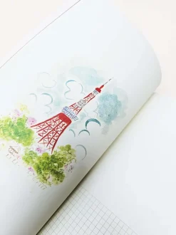 Paperways | Cuaderno de Viaje Ilustrado L'Après-midi Tokyo Sky Tree