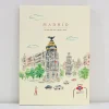 Paperways | Cuaderno de Viaje Ilustrado Travel Journal L'Après-midi Madrid Gran Via