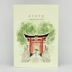 Paperways | Cuaderno de Viaje Ilustrado Travel Journal L'Après-midi Kyoto Inari