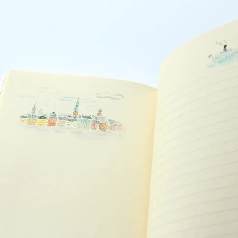 Paperways | Cuaderno de Viaje Ilustrado Travel Journal L'Après-midi Stockholm