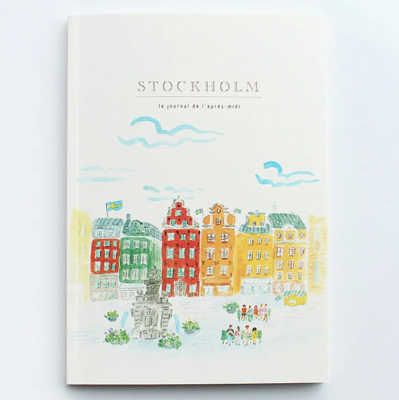 Paperways | Cuaderno de Viaje Ilustrado Travel Journal L'Après-midi Stockholm