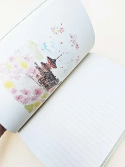 Paperways | Cuaderno de Viaje Ilustrado Travel Journal L'Après-midi Kyoto Hokanji