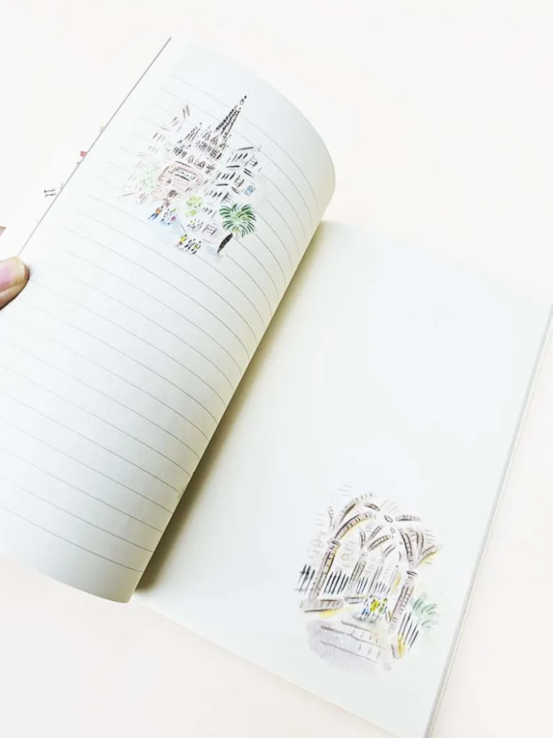 Paperways | Cuaderno de Viaje Ilustrado L'Après-midi Barcelona