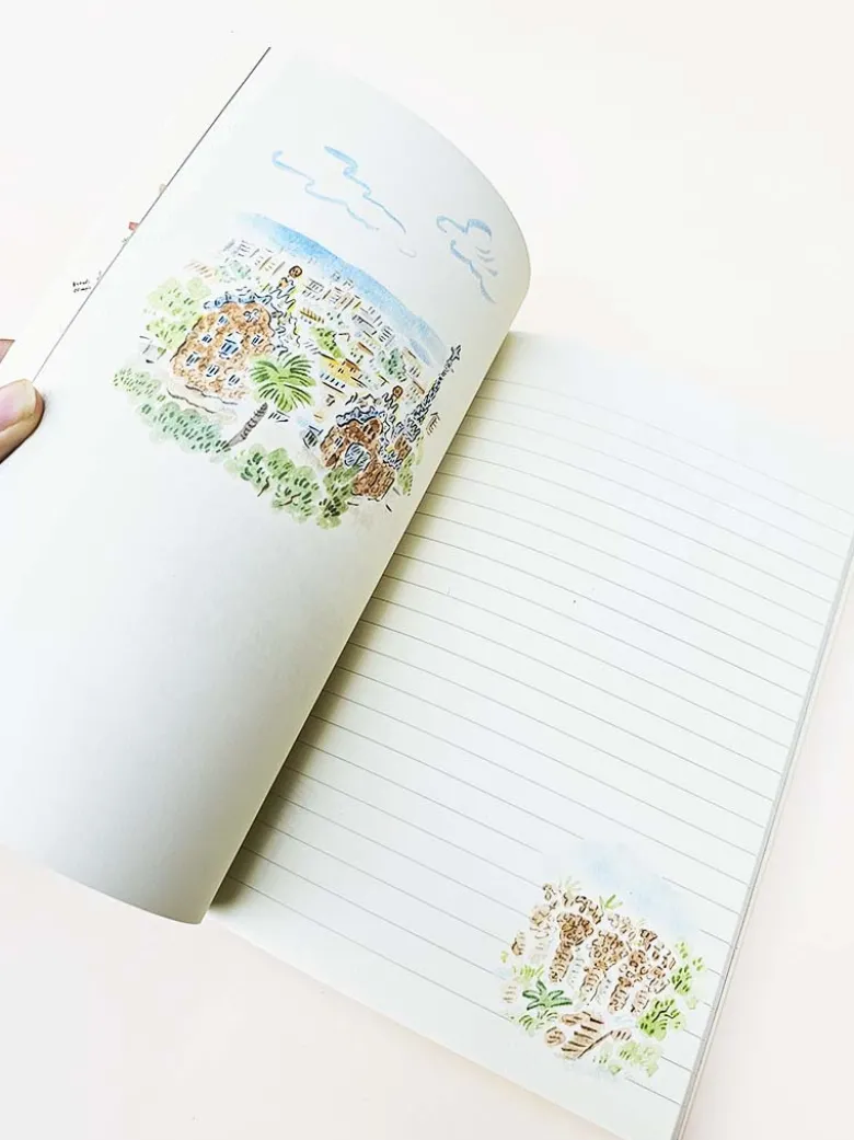 Paperways | Cuaderno de Viaje Ilustrado L'Après-midi Barcelona