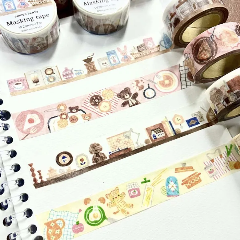 Papier Platz | Nakauchi Waka Cat and Kitchen Washi Tape
