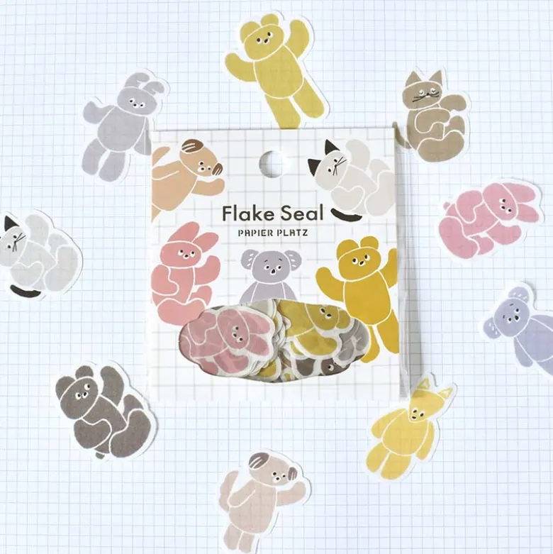 Papier Platz | Pegatinas Flake Nico Recipe Animal