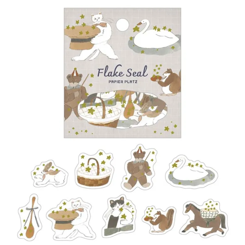 Papier Platz | Pegatinas Flake Tobimatsu Shochirou Stardust Atsume