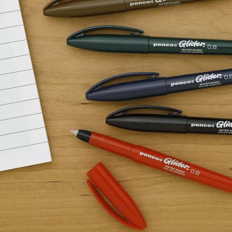 Penco | Bolígrafo Glider 0.8 Red