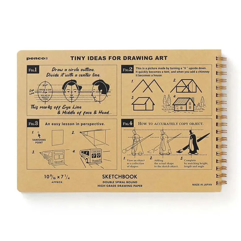 Penco | Cuaderno de Dibujo Sketch Book B5 Medium