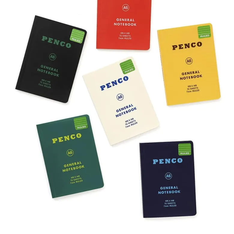 Penco | Cuaderno Soft PP A6 Green (Rayas)