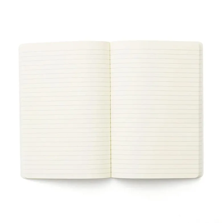 Penco | Cuaderno Soft PP A6 White (Rayas)