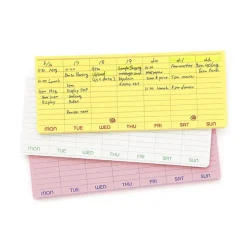 Penco | Notas Adhesivas Weekly Pink