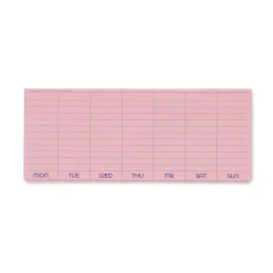 Penco | Notas Adhesivas Weekly Pink