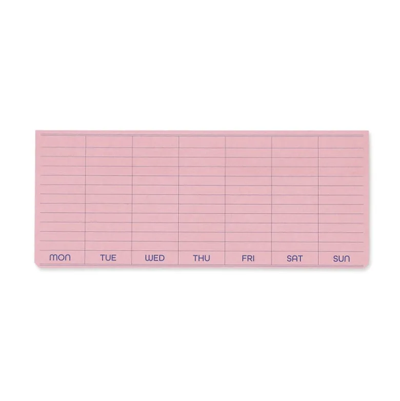 Penco | Notas Adhesivas Weekly Pink