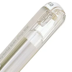 Pentel | Bolígrafo de Tinta Plateada Hybrid Gel 1.0