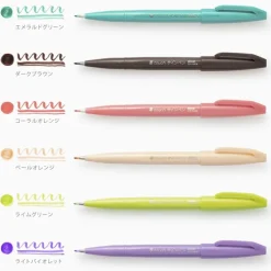 Pentel | Rotulador Pincel Sign Touch (Colores 2024)