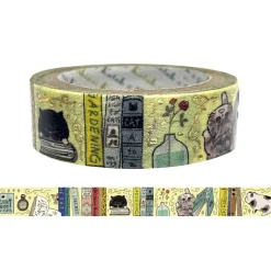 Seal-do | Kirapika My Dear Cats Cats & Books Washi Tape