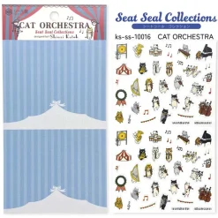 Seal-do | Pegatinas Cat Orchestra