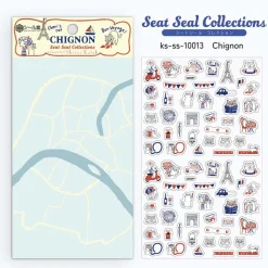 Seal-do | Pegatinas Chignon