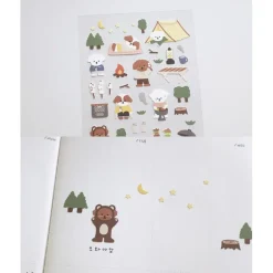 Suatelier | Pegatinas Let's Go Camping