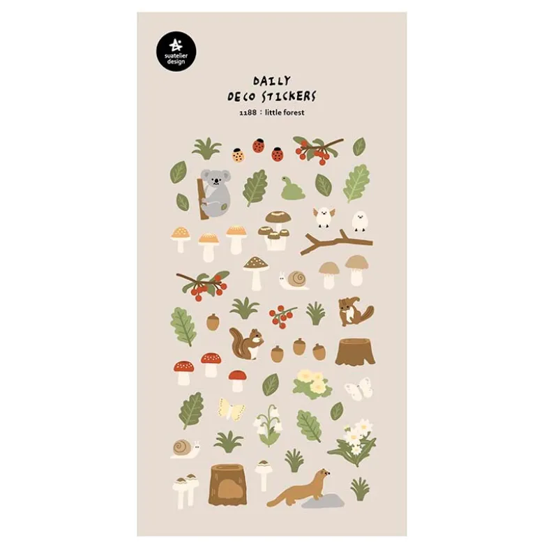 Suatelier | Pegatinas Little Forest