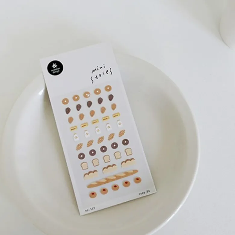 Suatelier | Pegatinas Mini Series Food 04