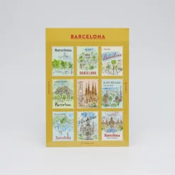 Suatelier | Pegatinas Post Stamp L'après-midi Barcelona