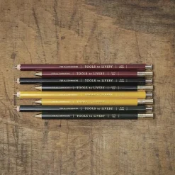 Tools To Liveby | Bolígrafo de Madera Dark Red 0.5