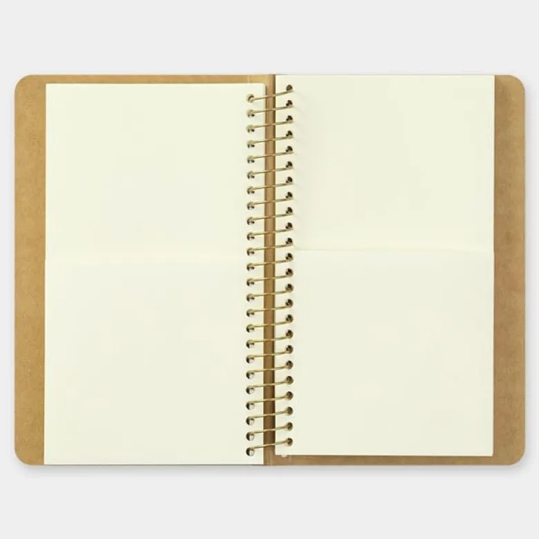 Traveler's Company | Cuaderno con Espiral A6 Slim Bolsillos de Papel