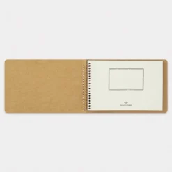 Traveler's Company | Cuaderno Con Espiral B6 Papel Blanco MD