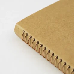 Traveler's Company | Cuaderno con Espiral B6 Papel Kraft