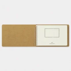 Traveler's Company | Cuaderno con Espiral B6 Papel Kraft