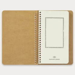 Traveler's Company | Cuaderno con Espiral A6 Papel Kraft