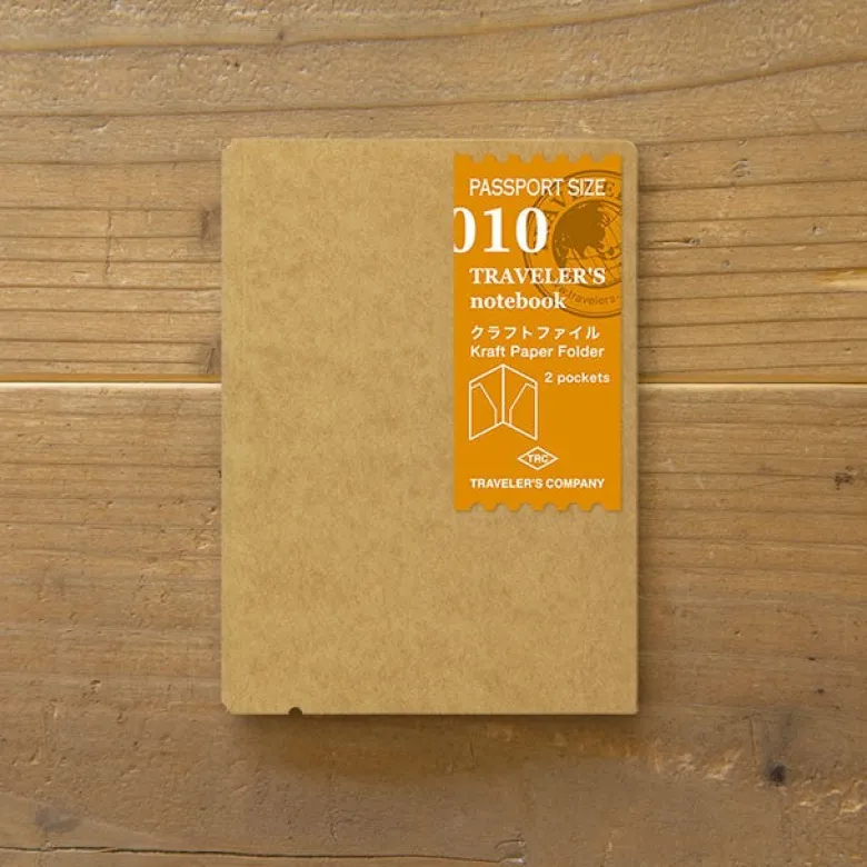Traveler's Company | Recambio Passport 010 Carpeta Kraft