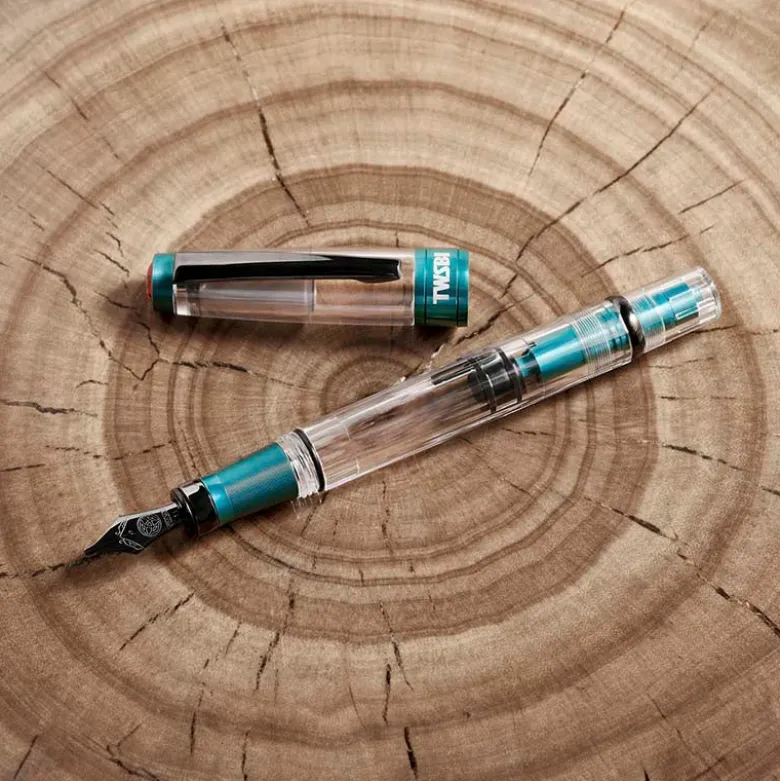TWSBI | Pluma Estilográfica Diamond 580 ALR Caribbean with Onyx EF